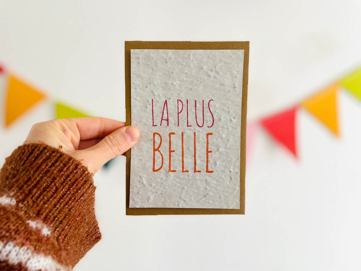 Carte à planter la plus belle