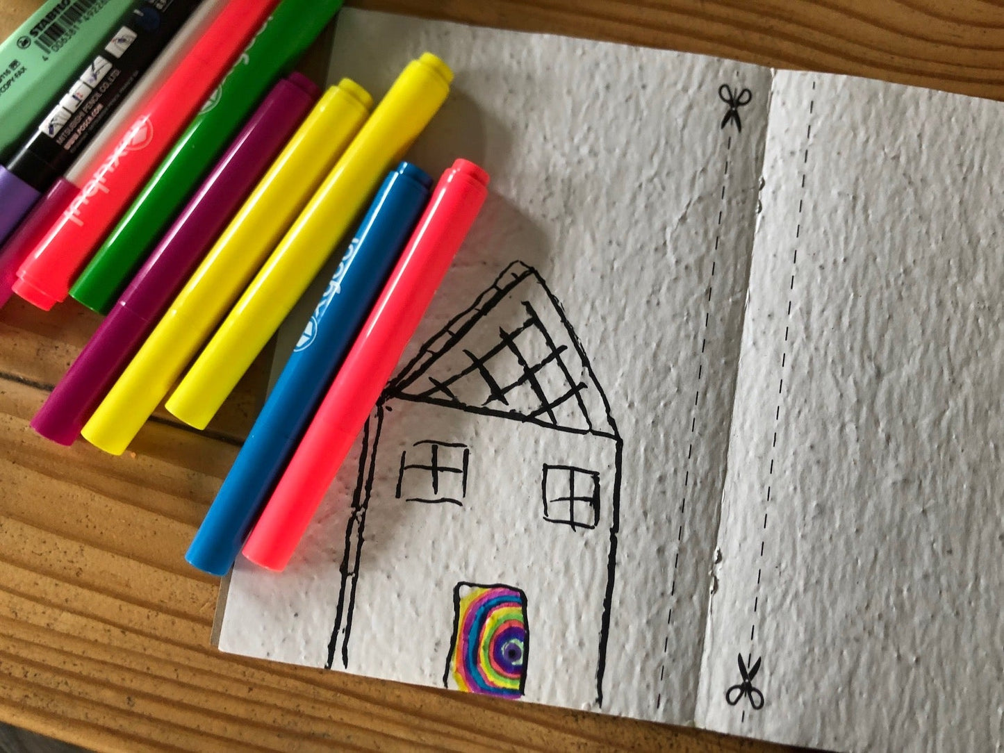 Carnet de dessin à planter pour enfant