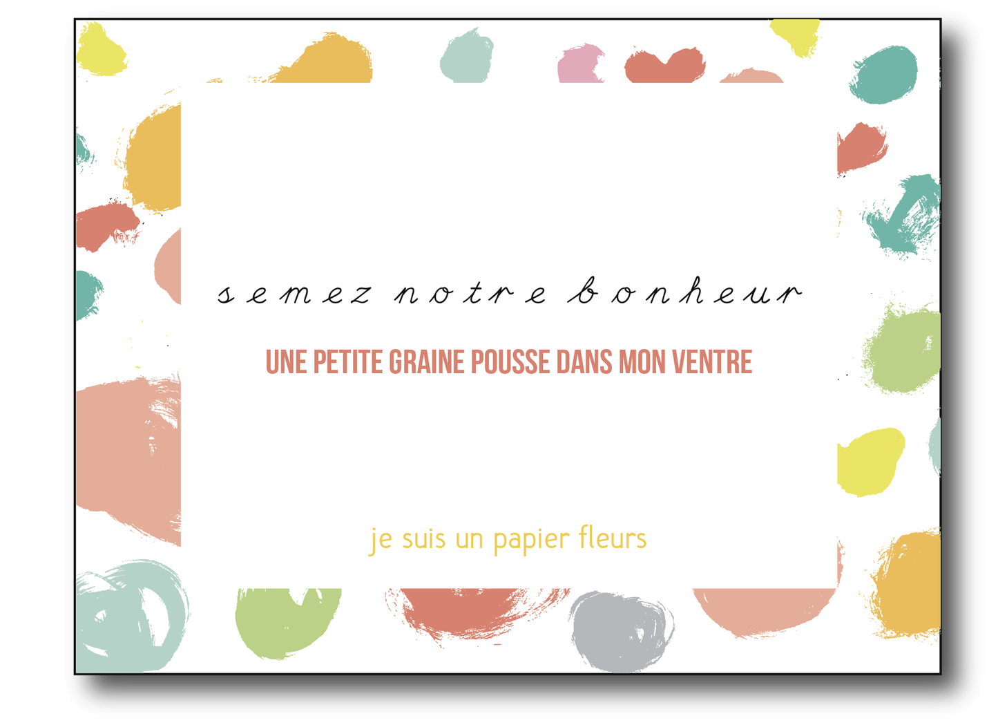 Semez notre bonheur