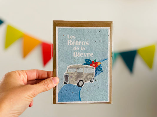 Carte à planter Fourgon citroen Type H