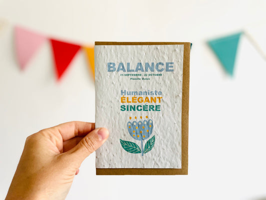 Carte Astro Balance