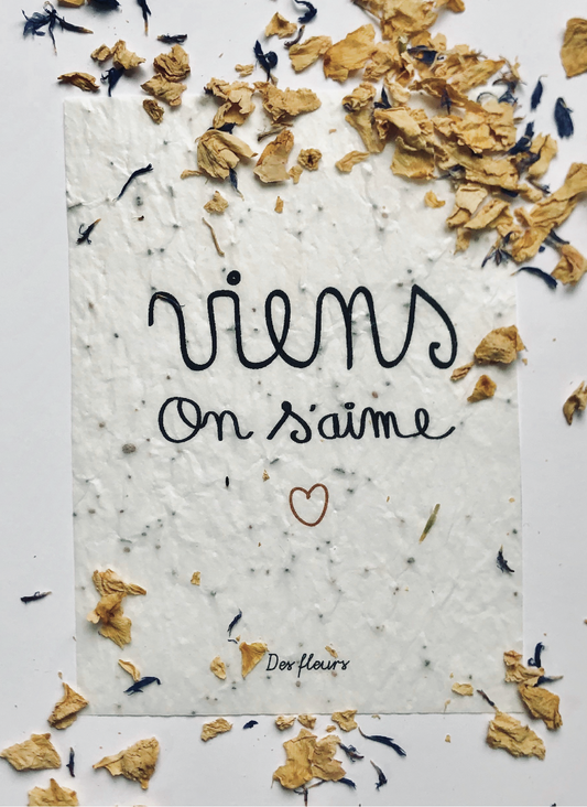 Viens on s'aime des fleurs