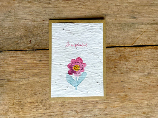 Carte à planter si on plantait