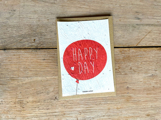 Carte à planter Happy DAY