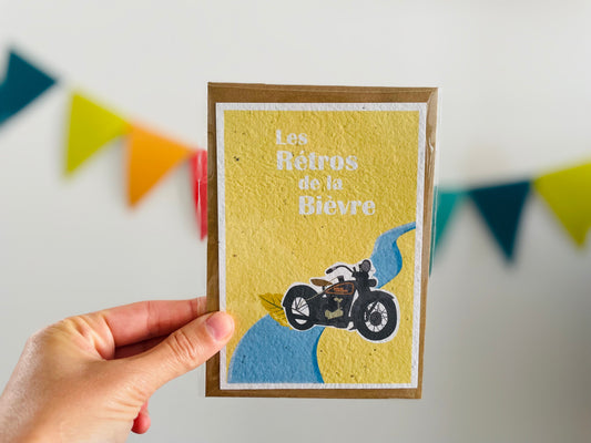 Carte à planter Harley Davidson