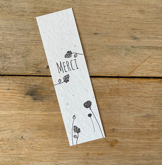 Marque-pages noir et blanc