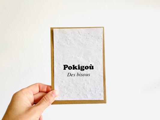 Carte à planter Pokiboù