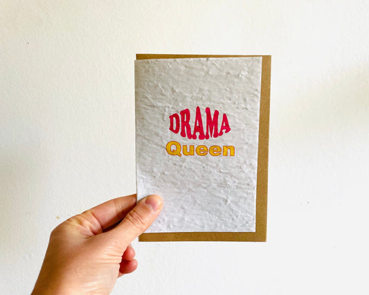 Carte à planter Drama queen